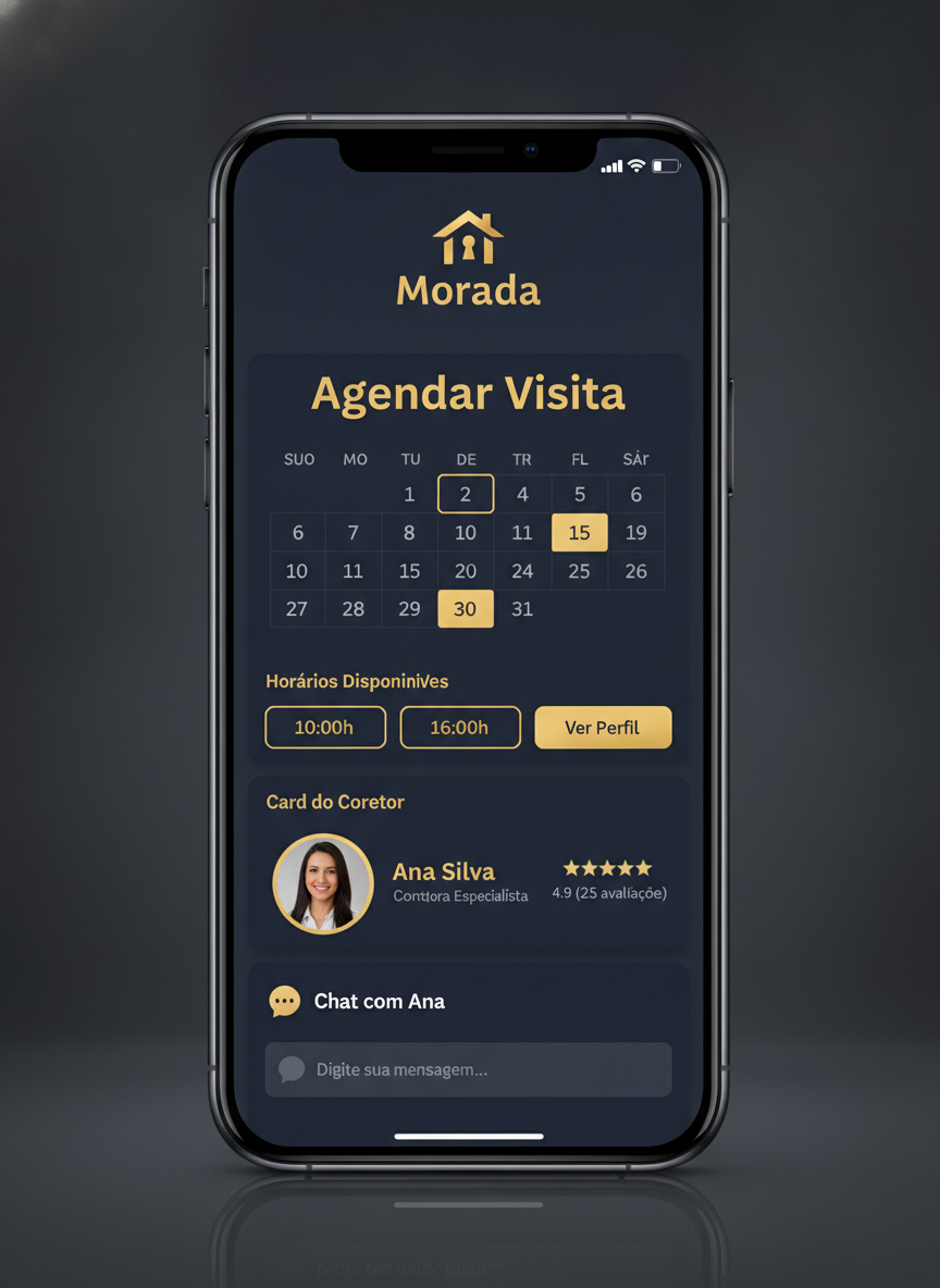 Tela 3 do app Morada