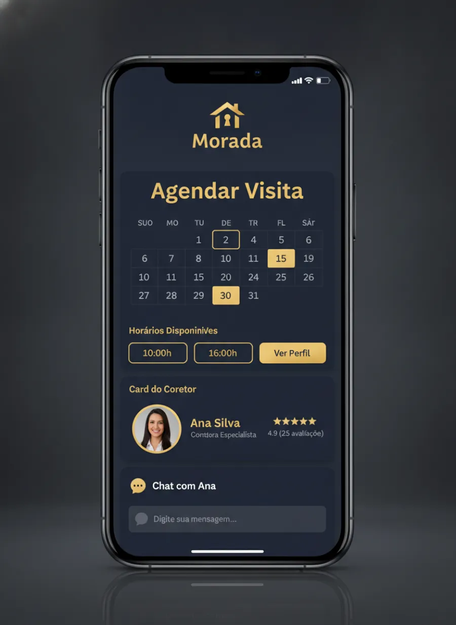 Tela 3 do app Morada